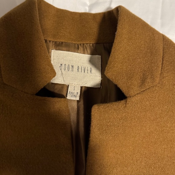 Women Wool mid length Coat-Camel size S. - Picture 1 of 3